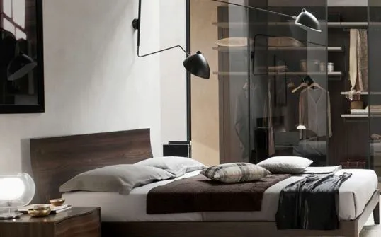 Camera da letto moderna elegante e accogliente Zigi8