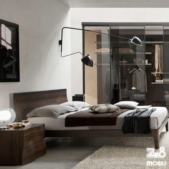 Camera da letto moderna elegante e accogliente Zigi8